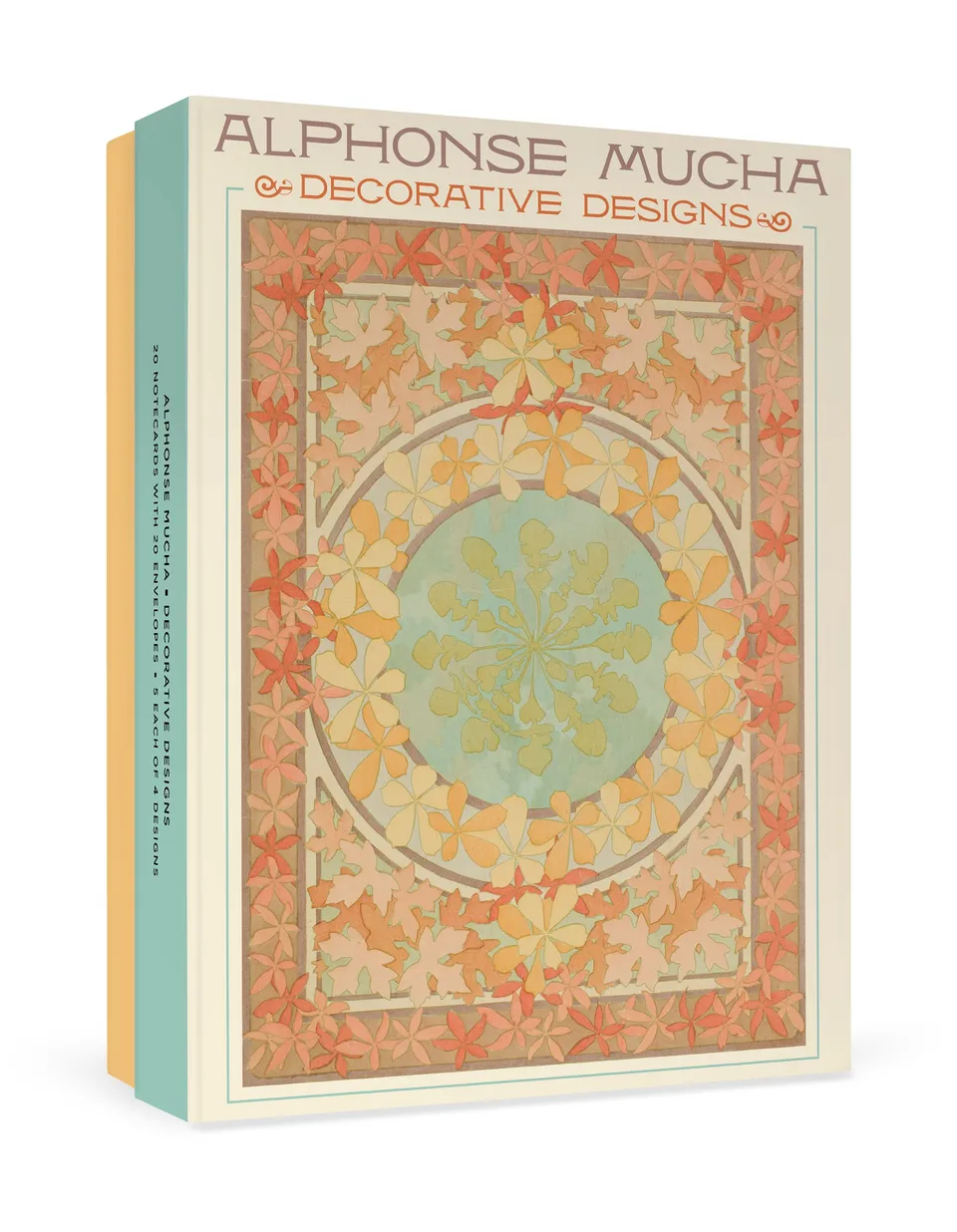 pomegranate-alphonse-mucha-decorative-designs-grusskarten-set image 1
