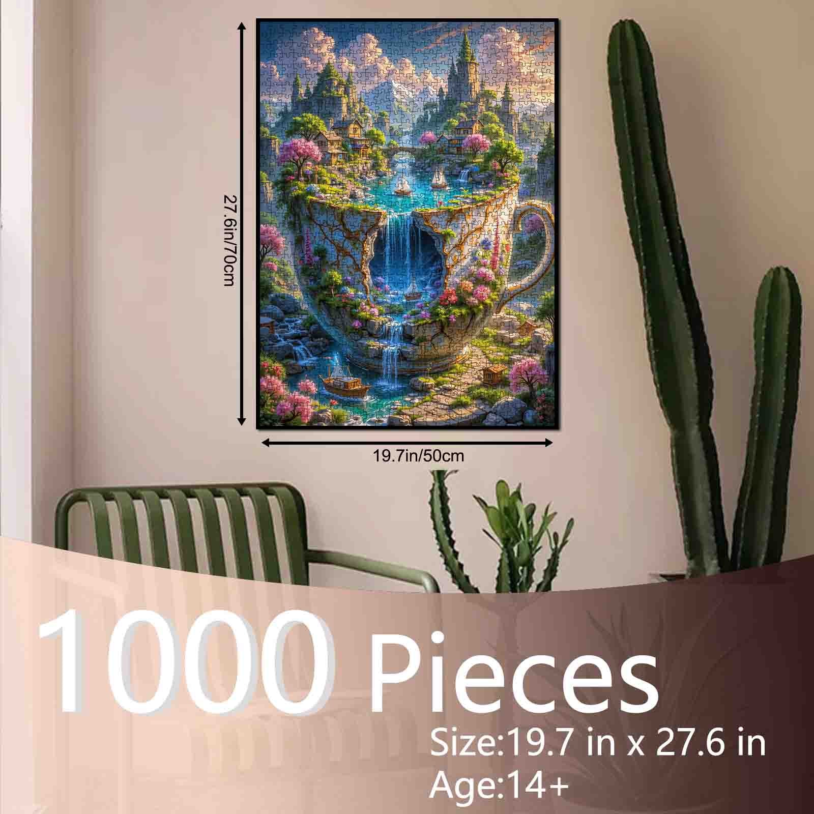 tucocoo-teacup-falls-village-puzzle-1000-landschaft image 5