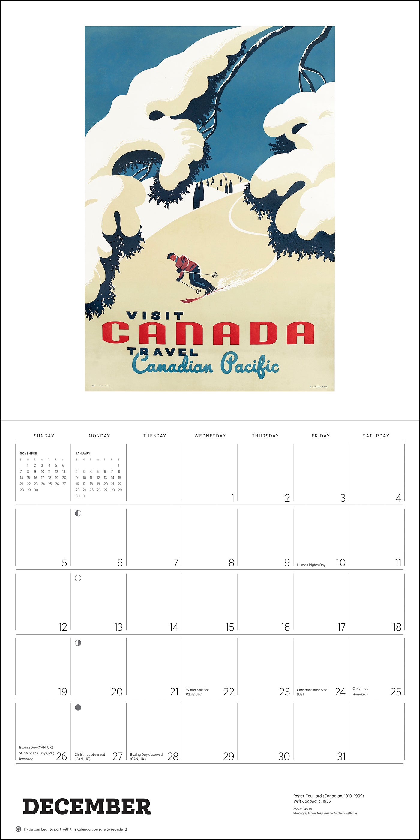 pomegranate-canada-vintage-poster-2027-wandkalender-retro image 6