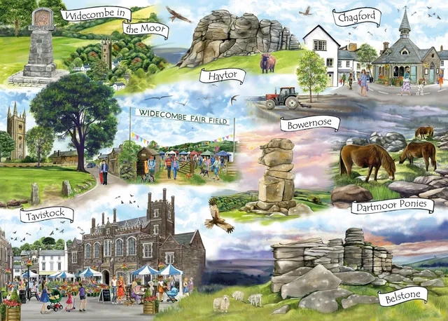 otter-house-puzzles-dartmoor-puzzle-1000-teile-landschaft image 1