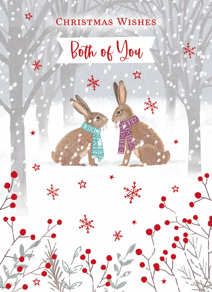 otter-house-christmas-weihnachtskarte-hasen-both-of-you image 1