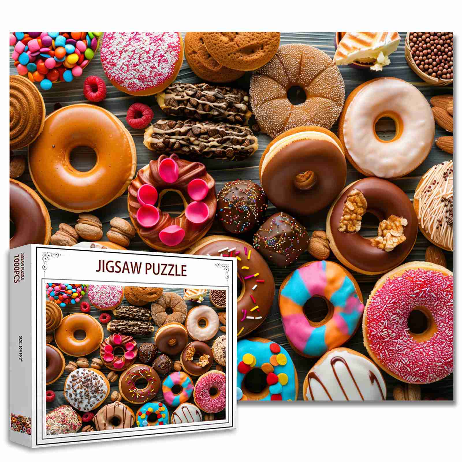 tucocoo-decadent-donuts-collection-puzzle-1000-teile-donut image 1