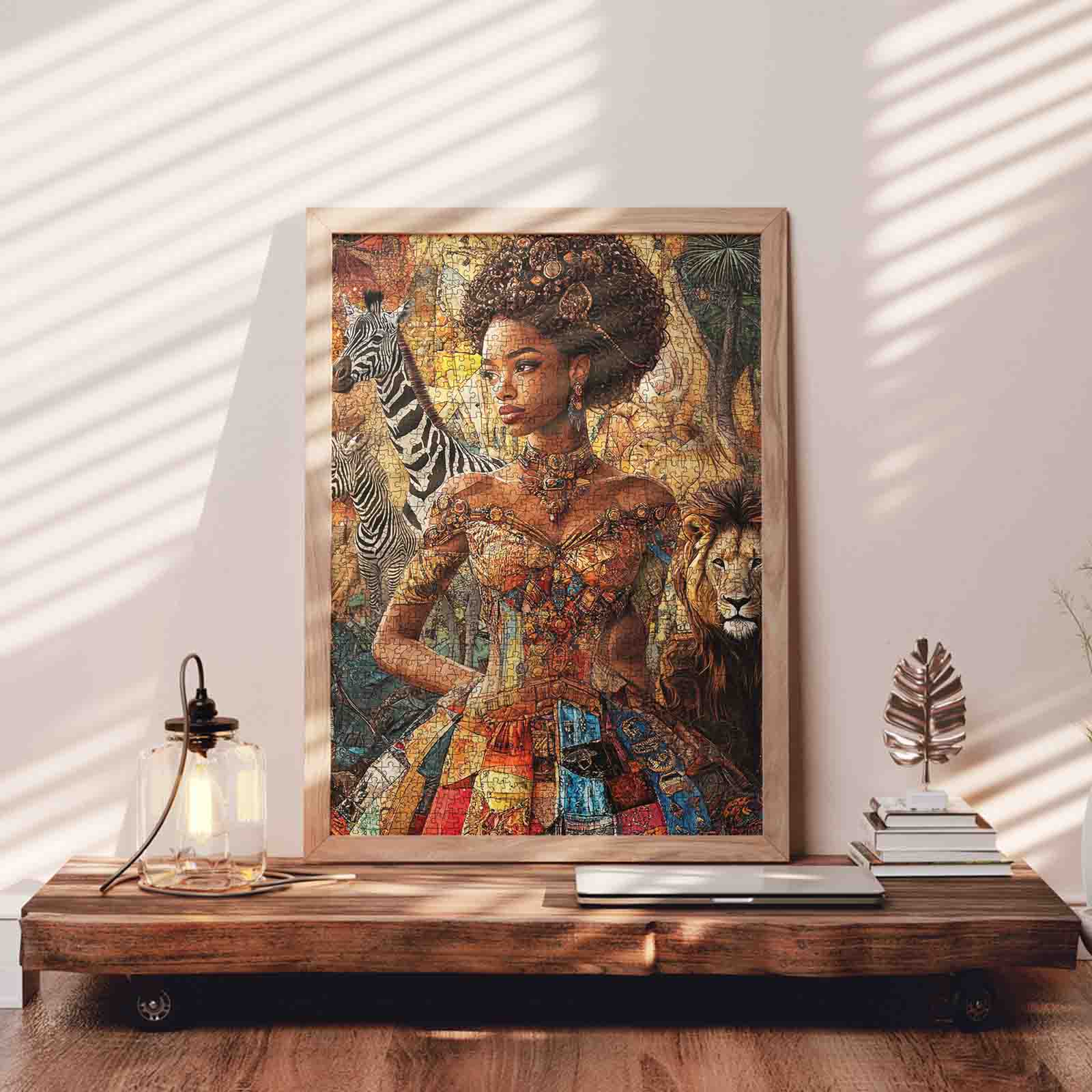 tucocoo-african-queen-wildlife-puzzle-1000-teile-l-we image 3