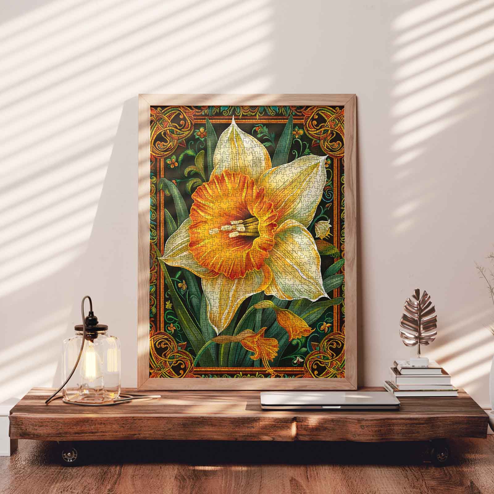tucocoo-jigsaw-puzzles-golden-daffodil-charm-puzzle-1000-teile-blumen image 3