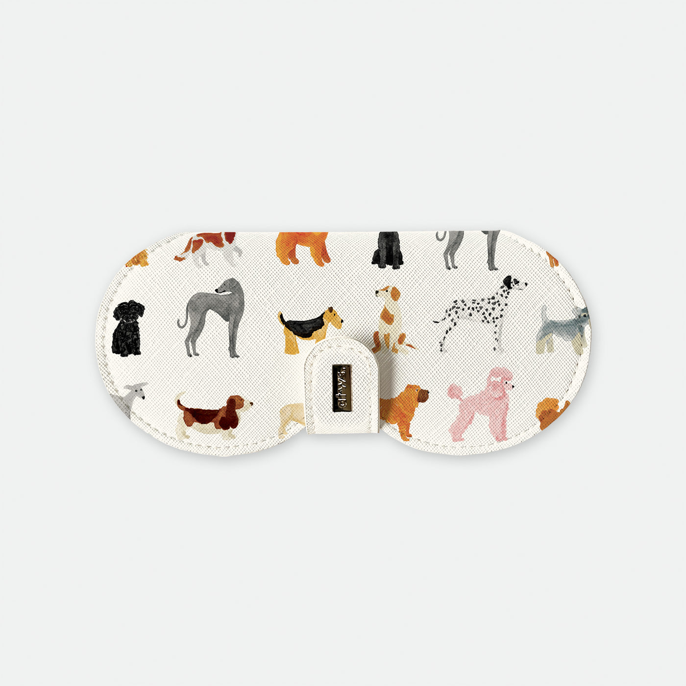 all-the-ways-to-say-dogs-clip-case-brillenetui-hunde-pu-leder image 1