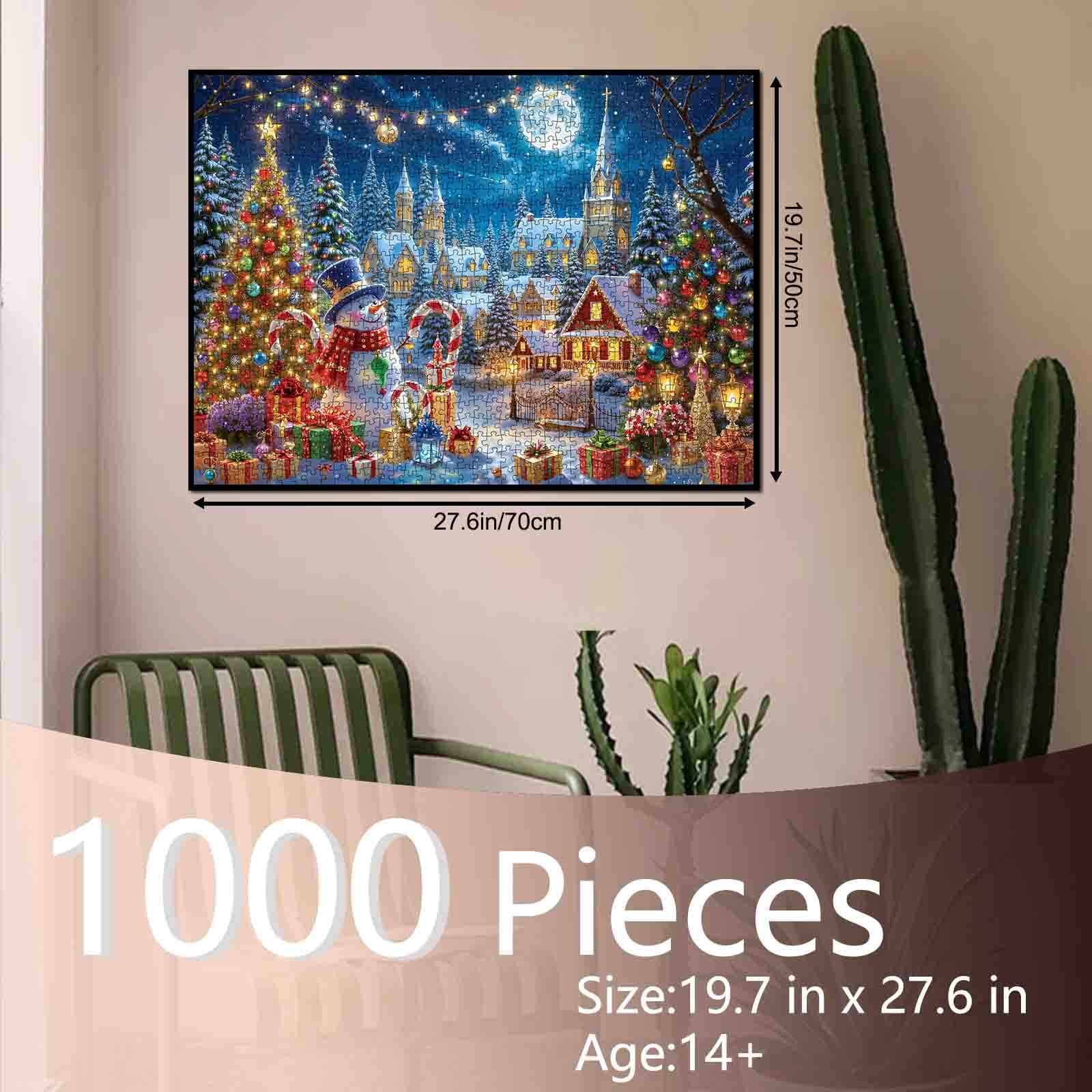 tucocoo-christmas-village-moonlight-puzzle-1000-teile-dorf image 5