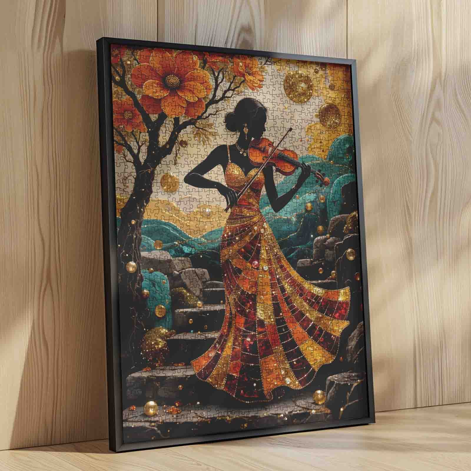 tucocoo-jigsaw-puzzles-golden-autumn-violin-serenade-puzzle-1000-teile image 4