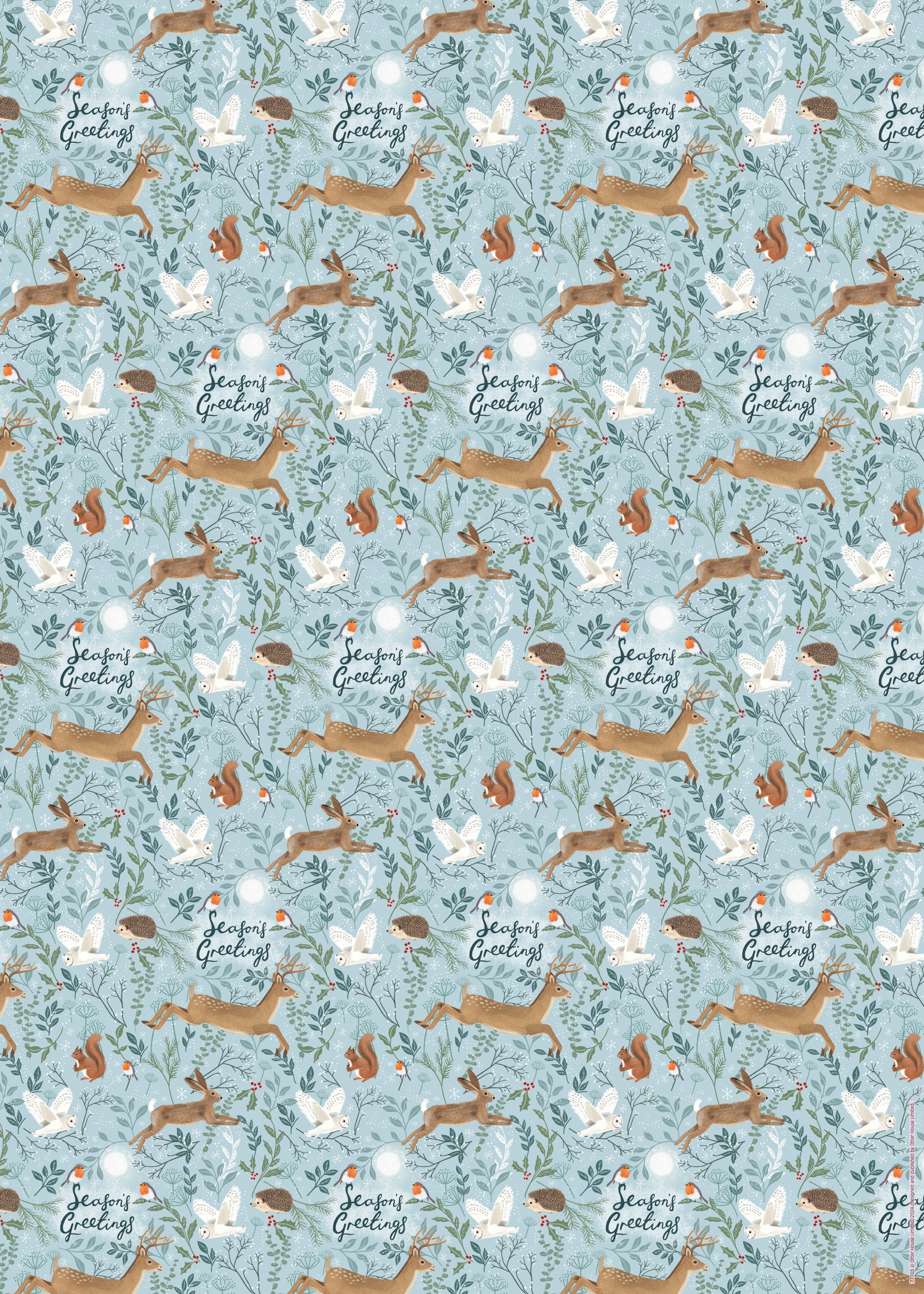 otter-house-wildlife-geschenkpapier-weihnachten-10-b-gen-tags image 2
