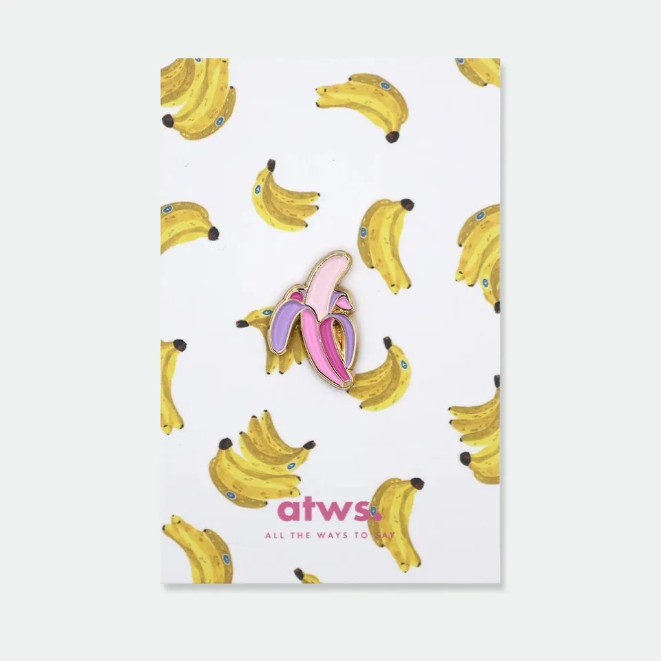 all-the-ways-to-say-pink-banana-pin-banane-emaille image 1