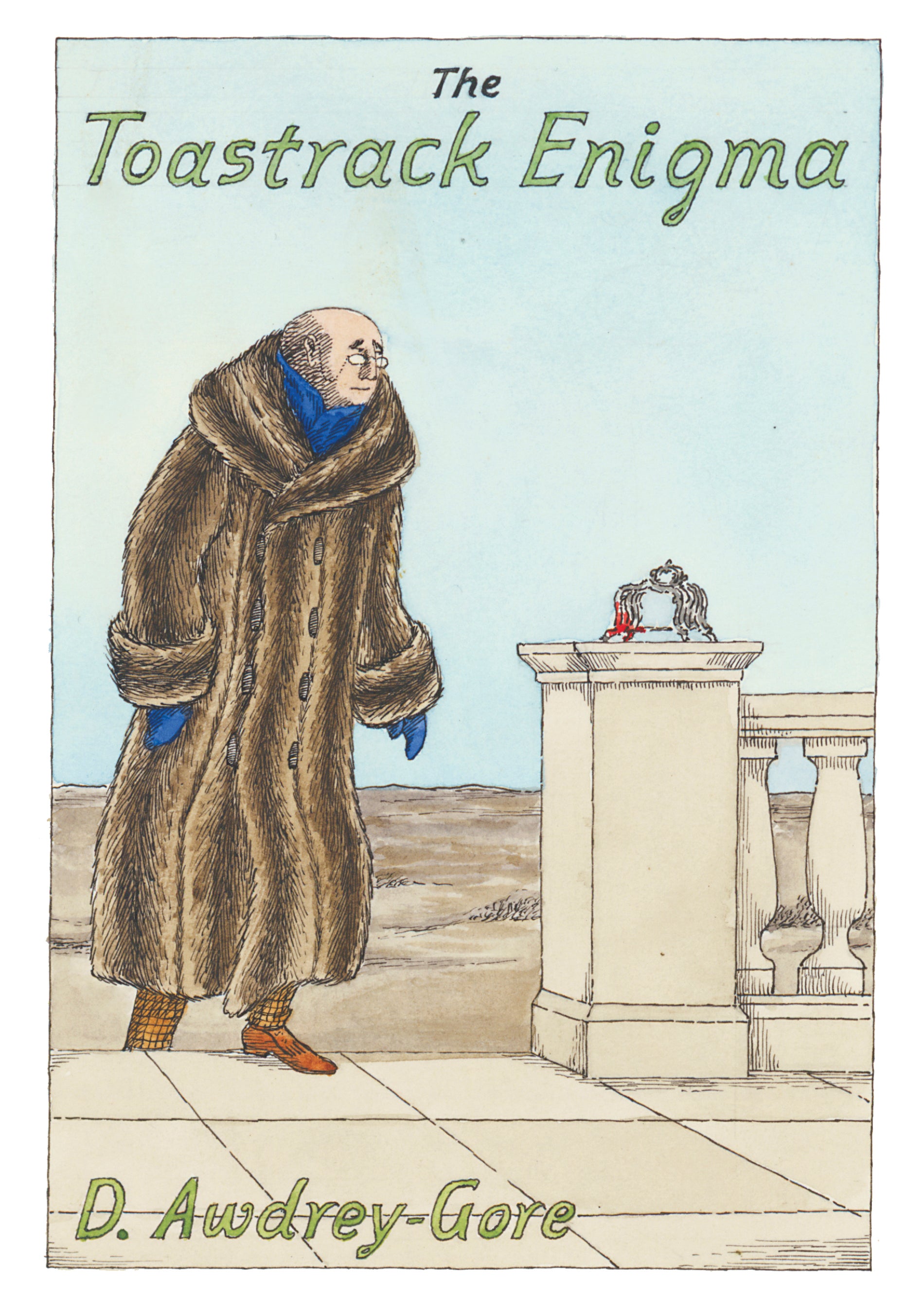pomegranate-edward-gorey-mysteries-klappkarten-set-humor image 5
