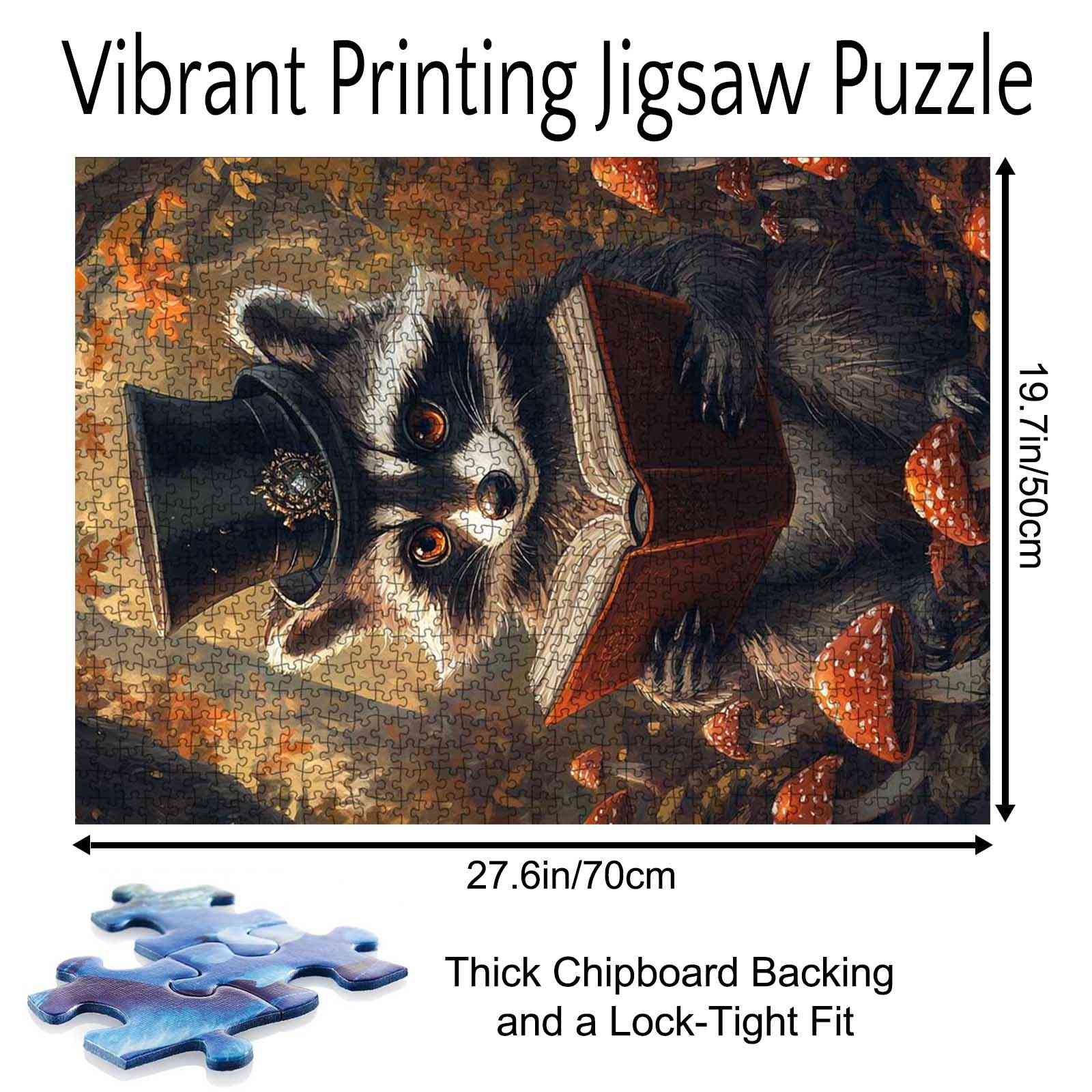 tucocoo-jigsaw-puzzles-waschb-r-puzzle-1000-teile-lesend image 5