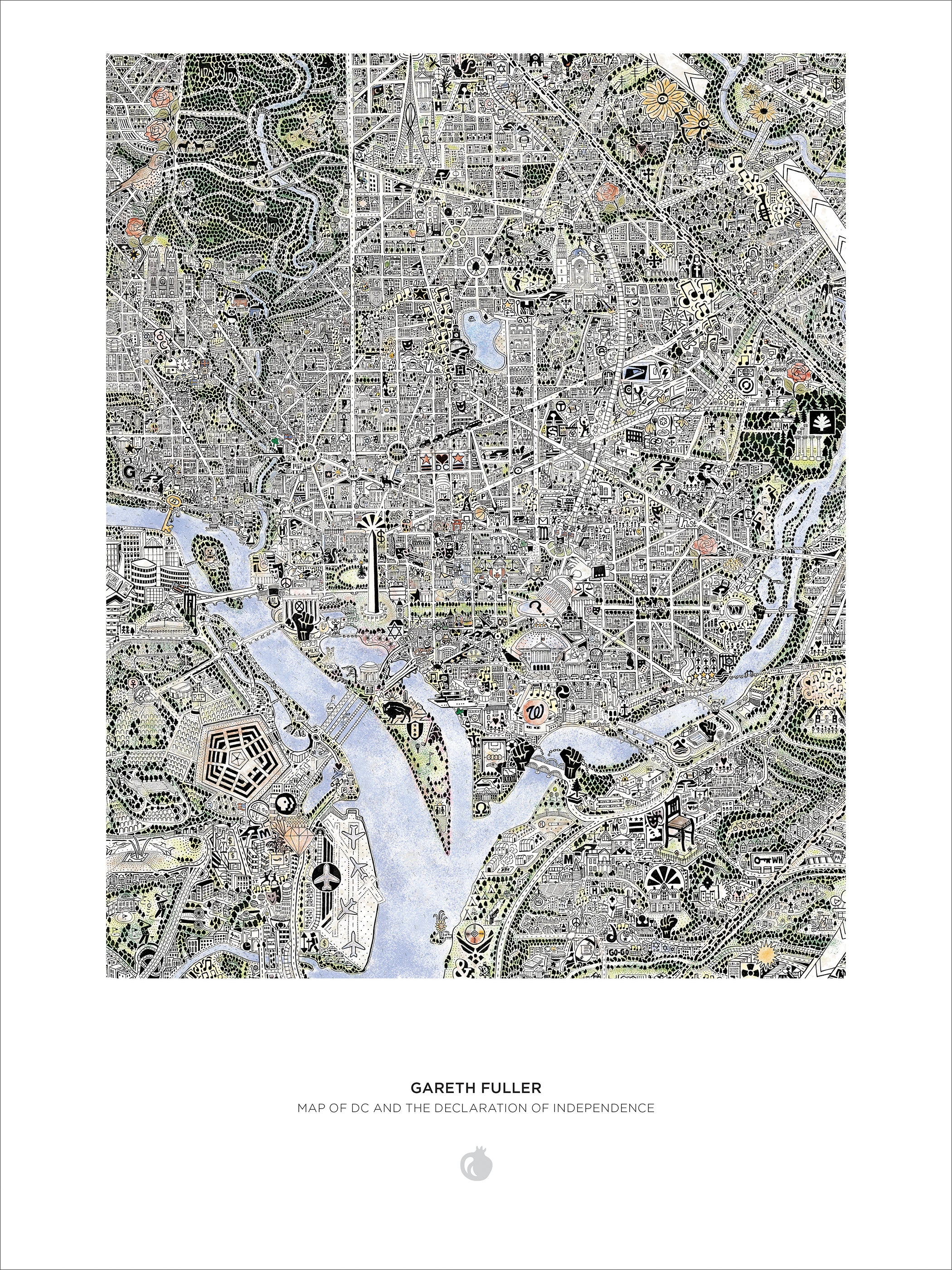 pomegranate-gareth-fuller-map-dc-puzzle-1000-teile-doppelseitig image 4