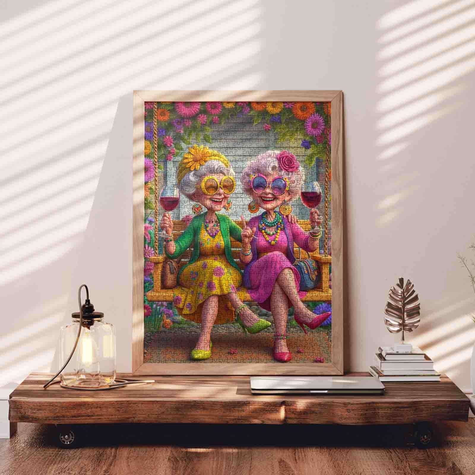 tucocoo-happy-hour-grandma-friends-1000-teile-puzzle image 3