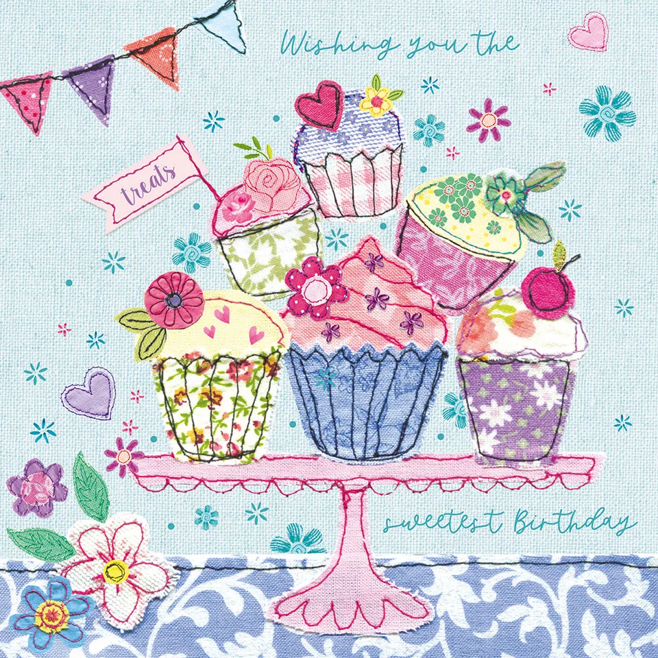 otter-house-the-sewing-box-cake-stand-gru-karte-geburtstag image 1