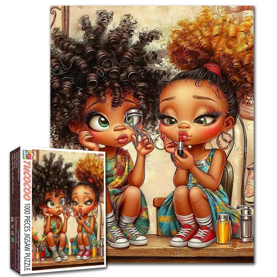 tucocoo-little-beauty-salon-friends-puzzle-1000-teile image 1