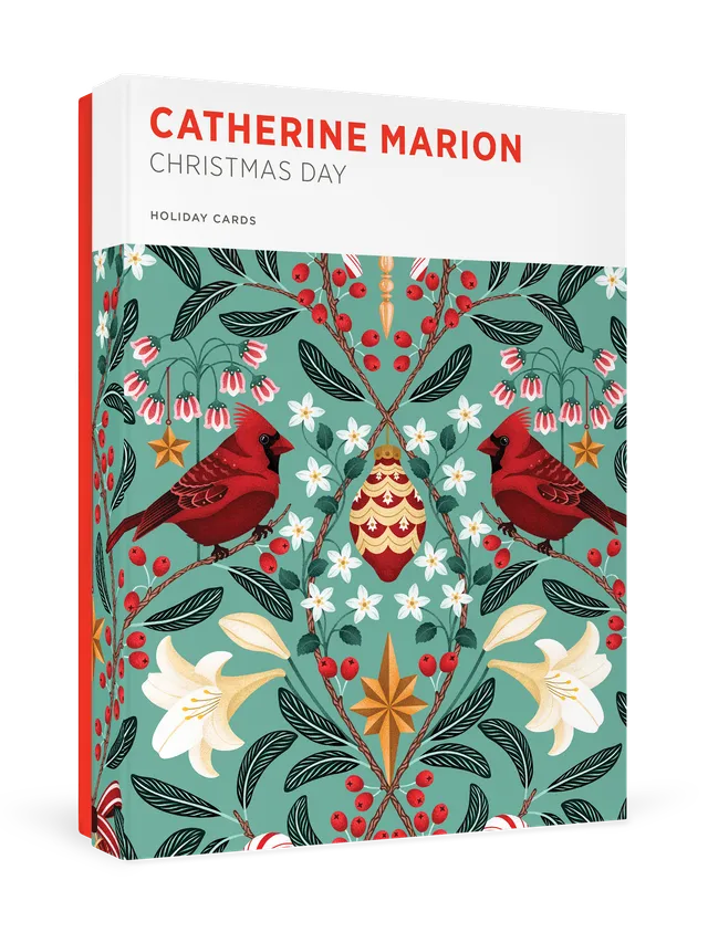 pomegranate-holiday-cards-catherine-marion-weihnachtskarten-set-box image 1