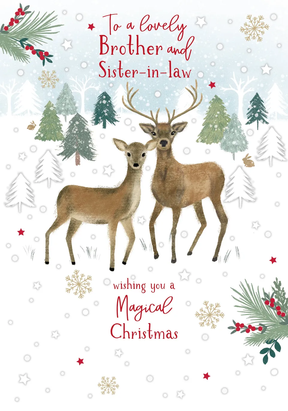 otter-house-christmas-bruder-schw-gerin-weihnachtskarte-hirsch image 1