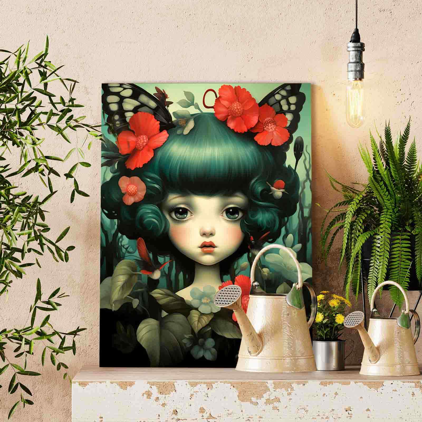 tucocoo-forest-bloom-girl-malen-nach-zahlen-40x50 image 2