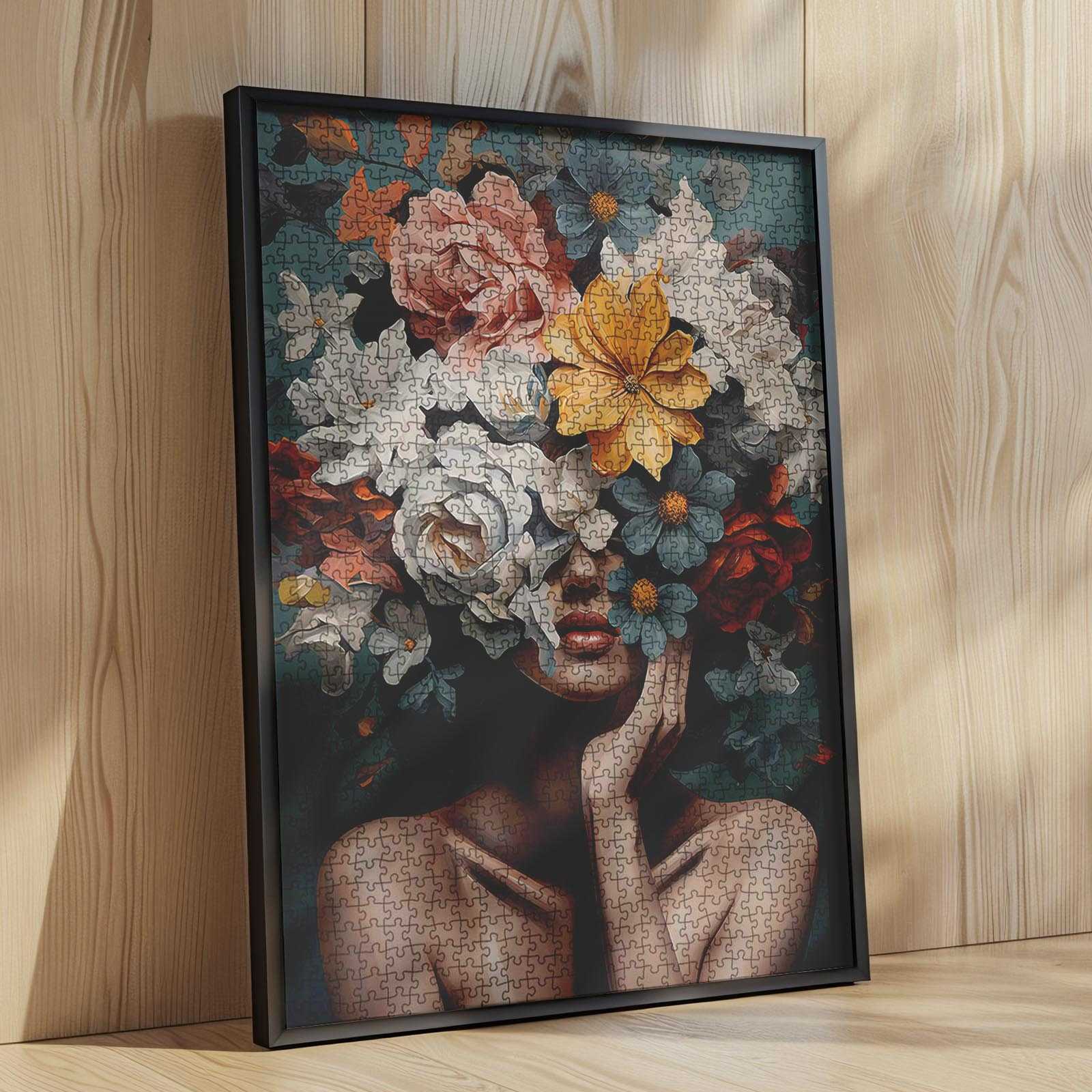 tucocoo-floral-muse-puzzle-1000-teile-portrait image 4