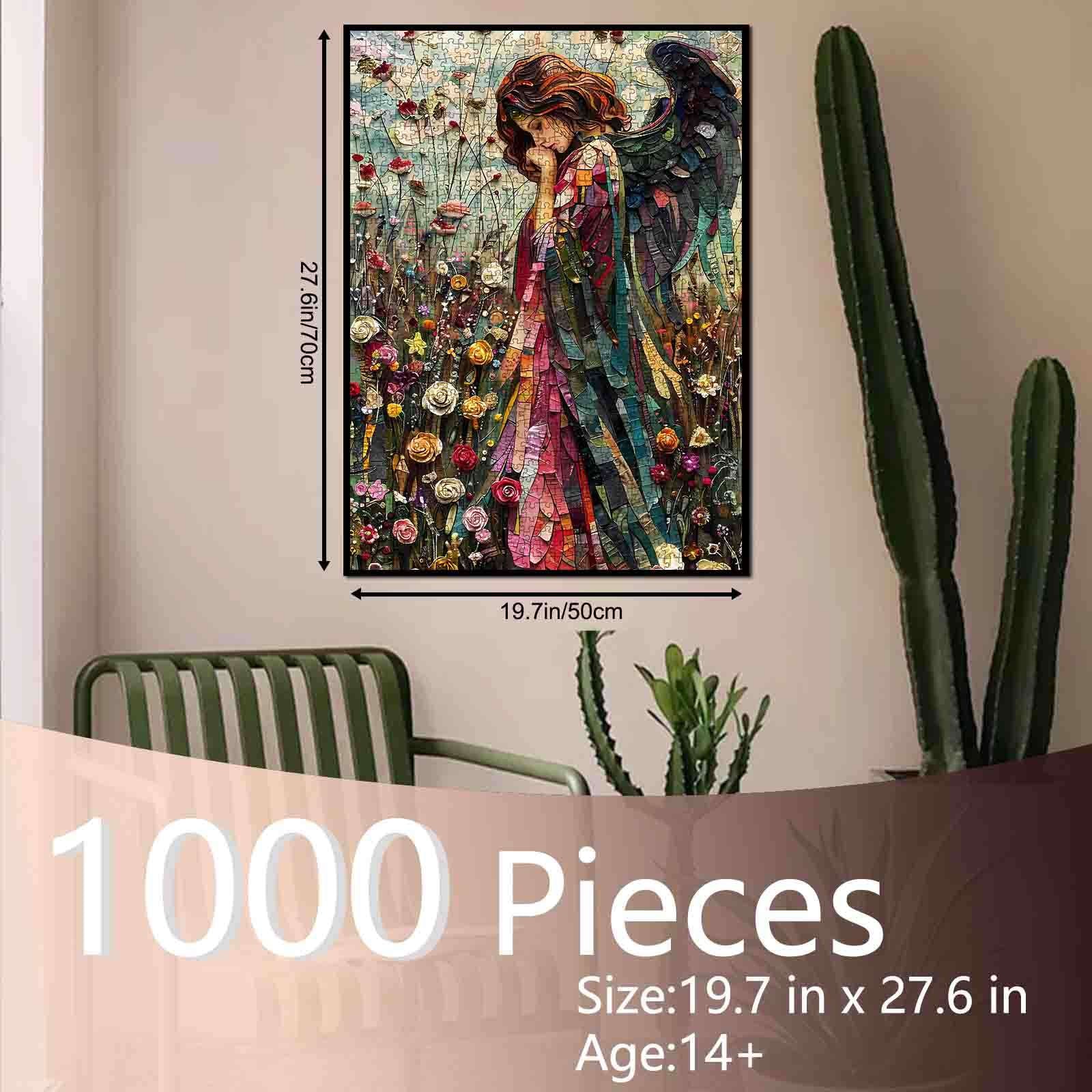 tucocoo-graceful-angel-1000-teile-puzzle-glasfenster image 5