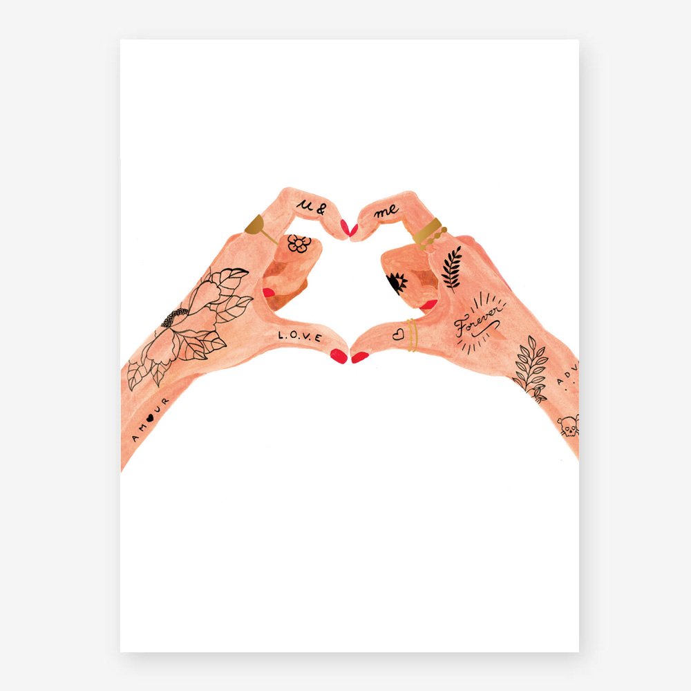 all-the-ways-to-say-hands-of-love-poster-h-nde-18x24 image 1