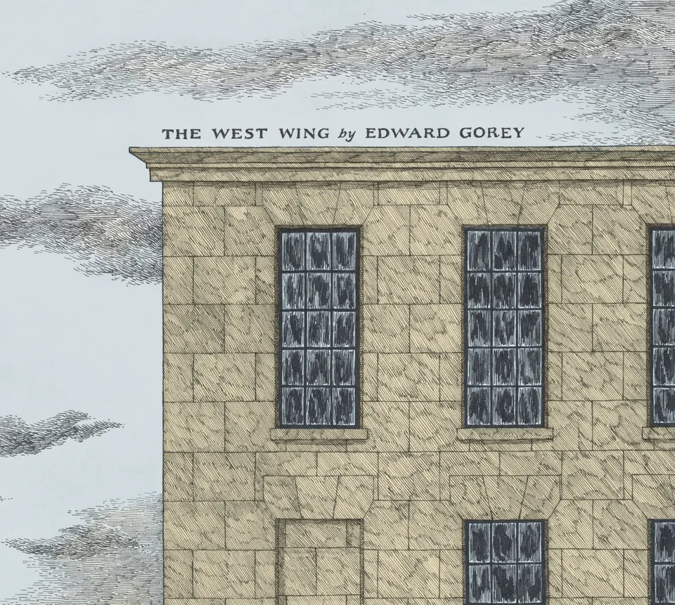 pomegranate-edward-gorey-the-west-wing-kunstbuch-humor image 1