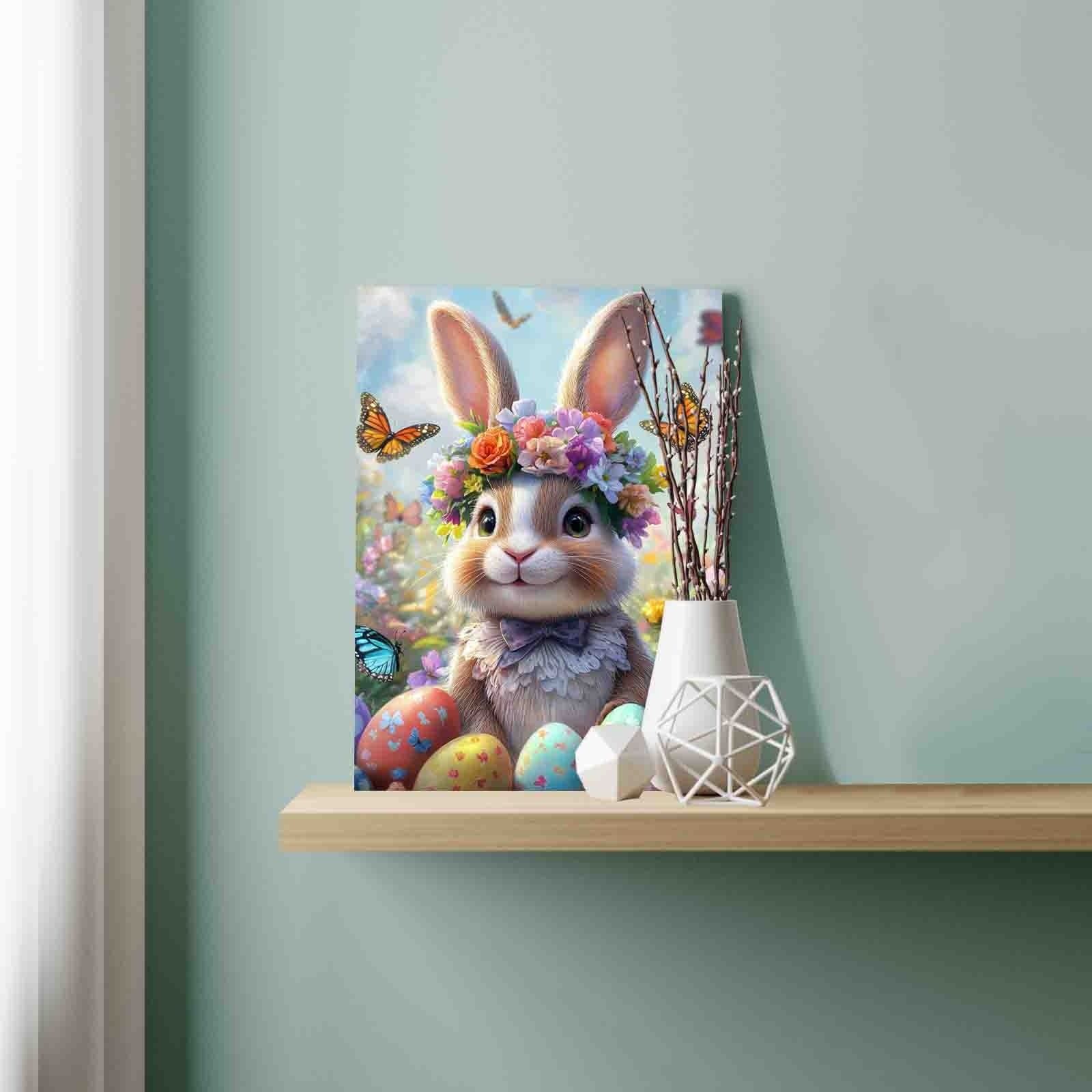 tucocoo-easter-bunny-garden-malen-nach-zahlen-hase-40x50-ohne-rahmen image 3