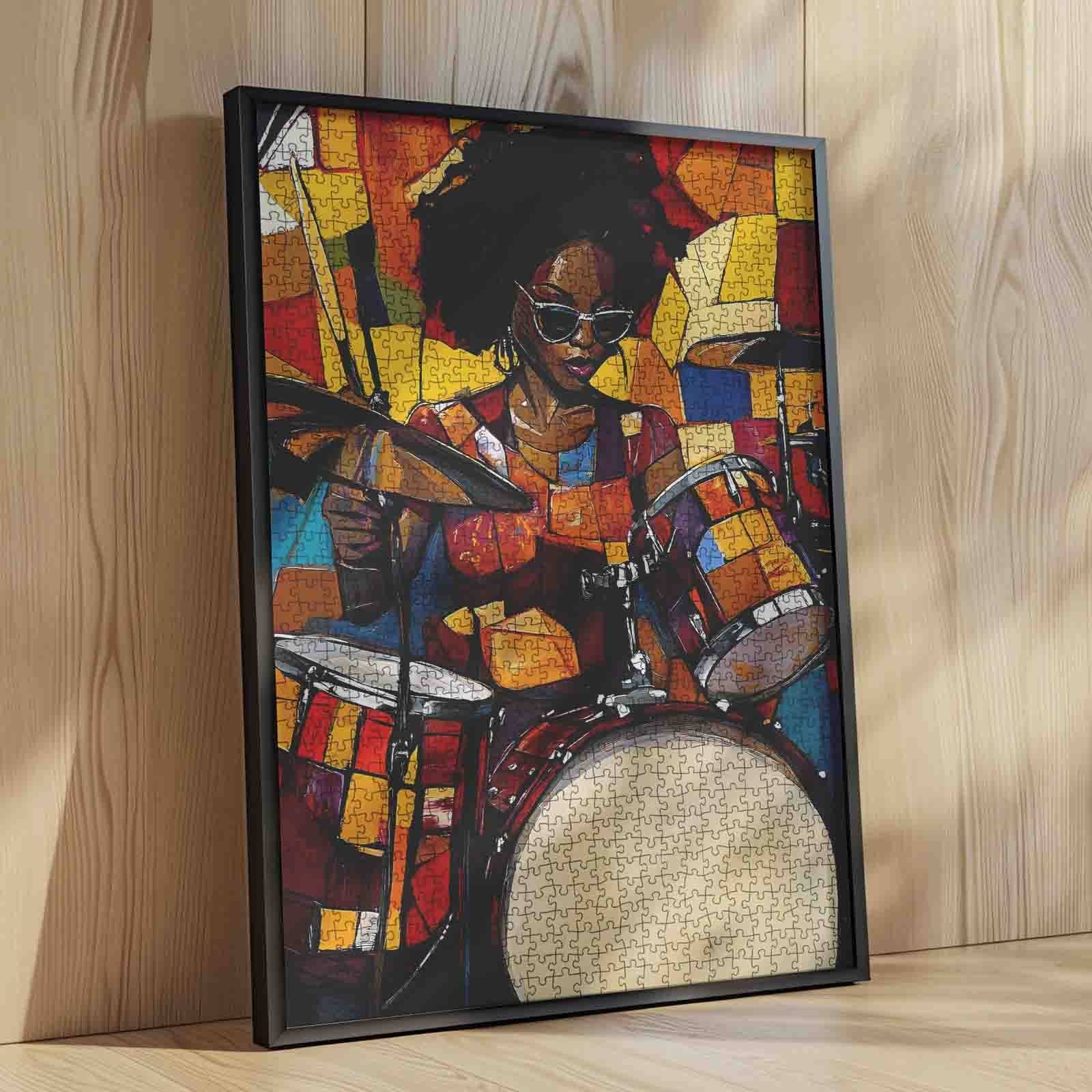 tucocoo-bold-drummer-vibes-puzzle-1000-teile-portrait image 4