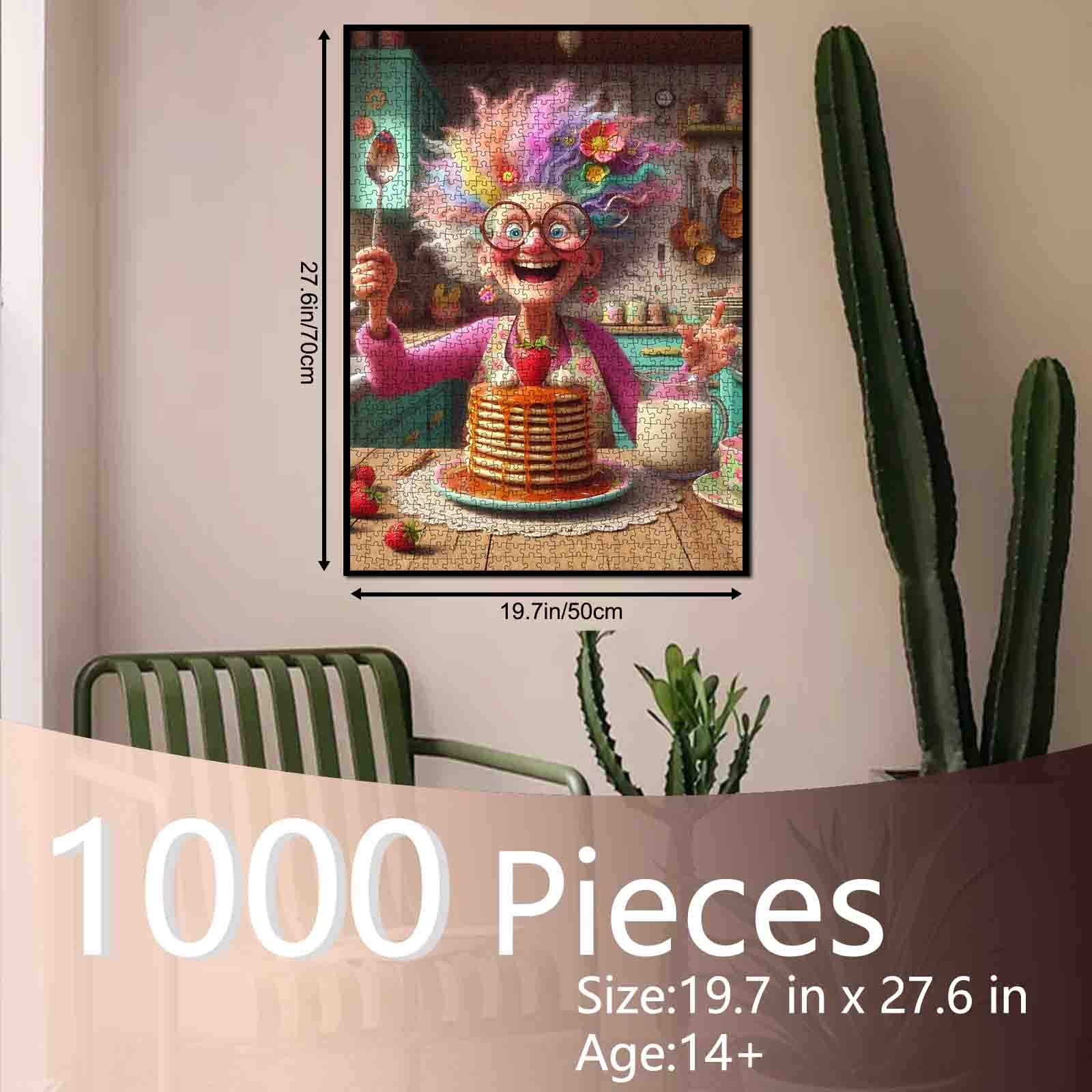 tucocoo-colorful-grandma-pancake-feast-puzzle-1000-teile image 5
