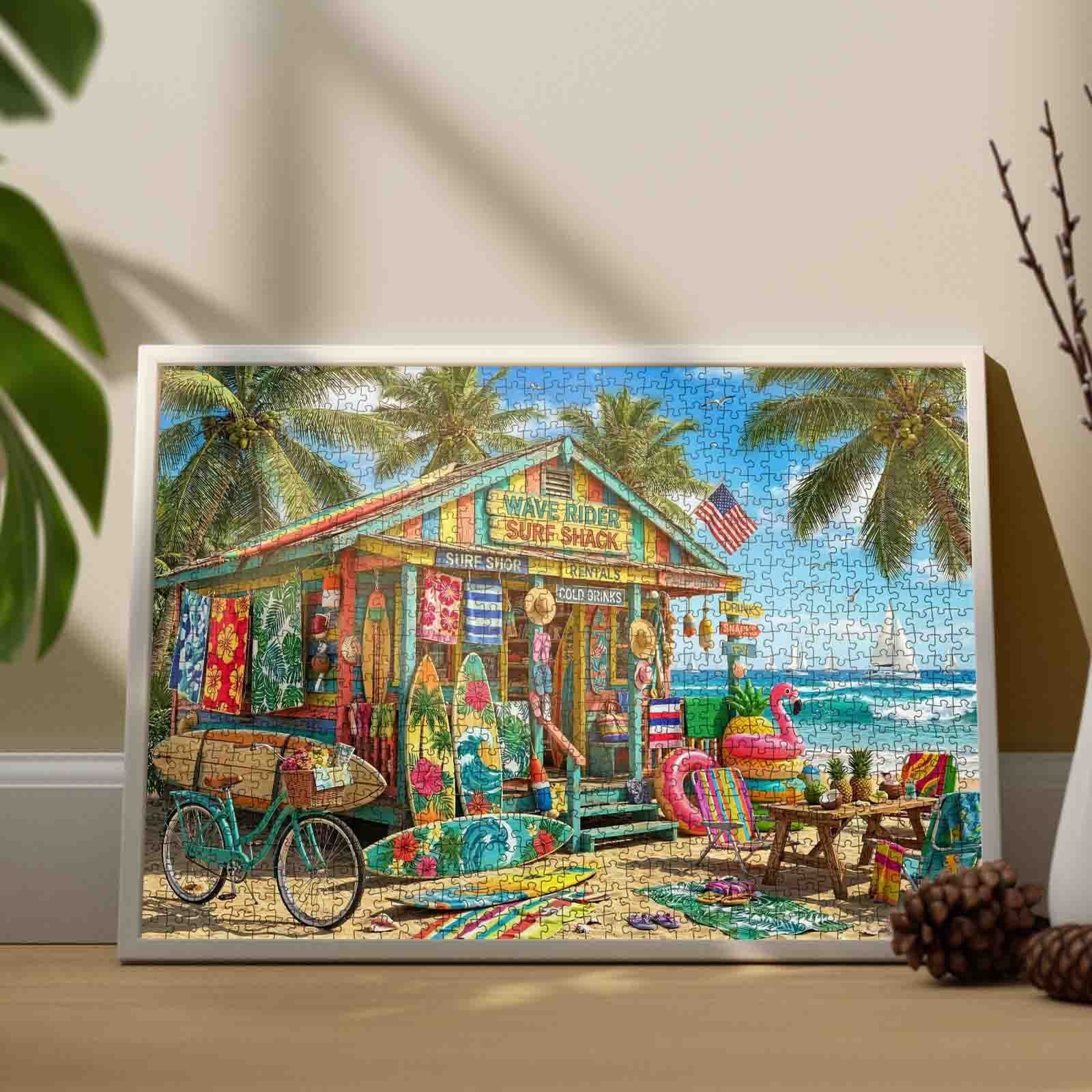 tucocoo-surf-shack-paradise-puzzle-1000-teile-strand-motiv image 3