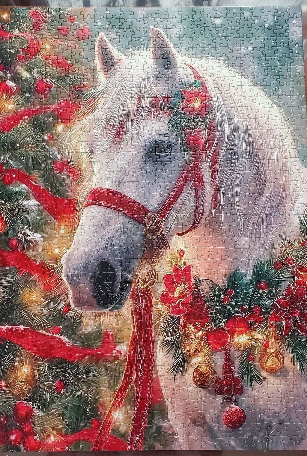 Weißes Pferd