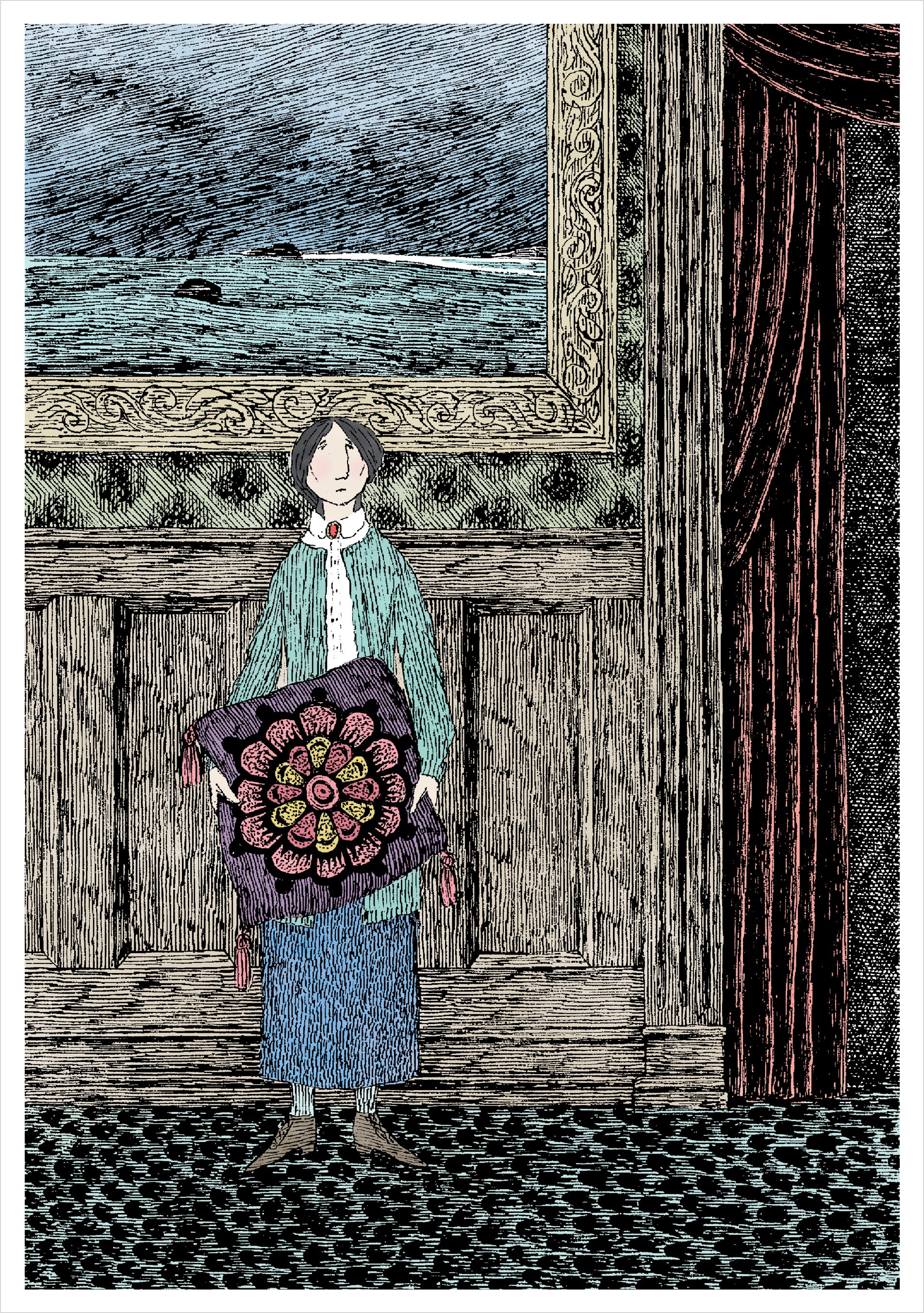 pomegranate-edward-gorey-murderesses-kartenset-20-teilig image 4