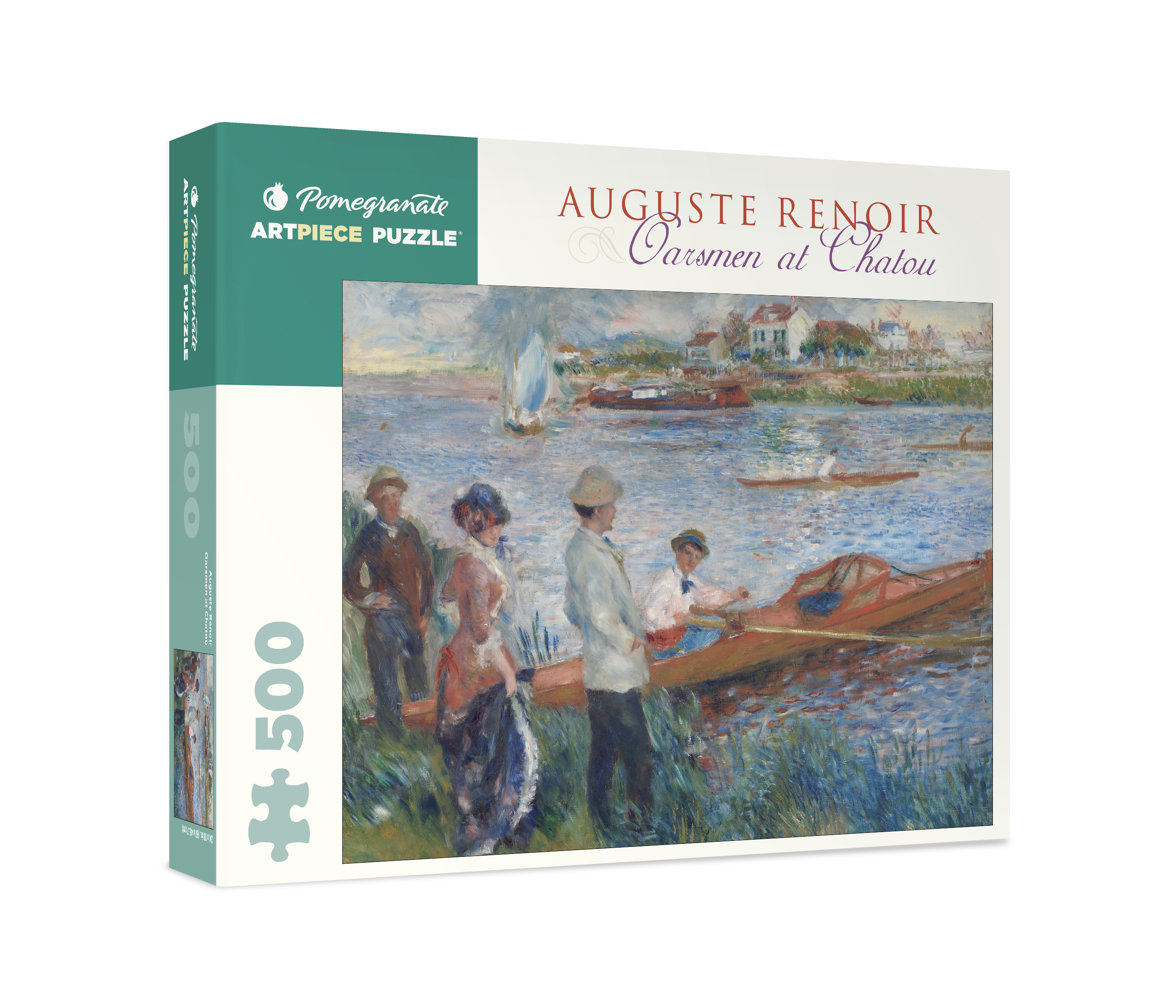 pomegranate-renoir-oarsmen-at-chatou-puzzle-500-teile image 1