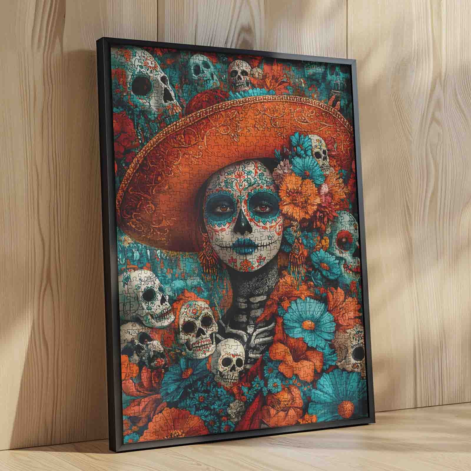 tucocoo-jigsaw-puzzles-majestic-catrina-elegance-puzzle-1000-teile image 4