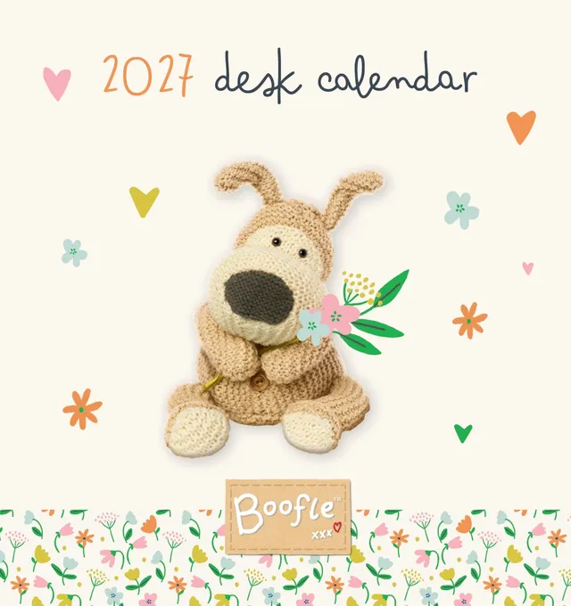 otter-house-boofle-aufstellkalender-2027-tischkalender image 1