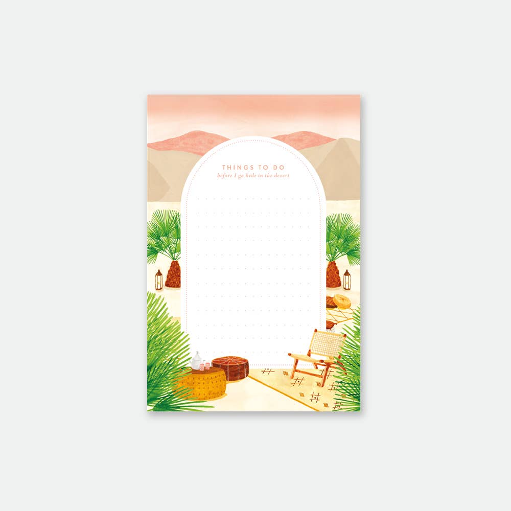 all-the-ways-to-say-glamping-notizblock-a6-50-blatt image 1