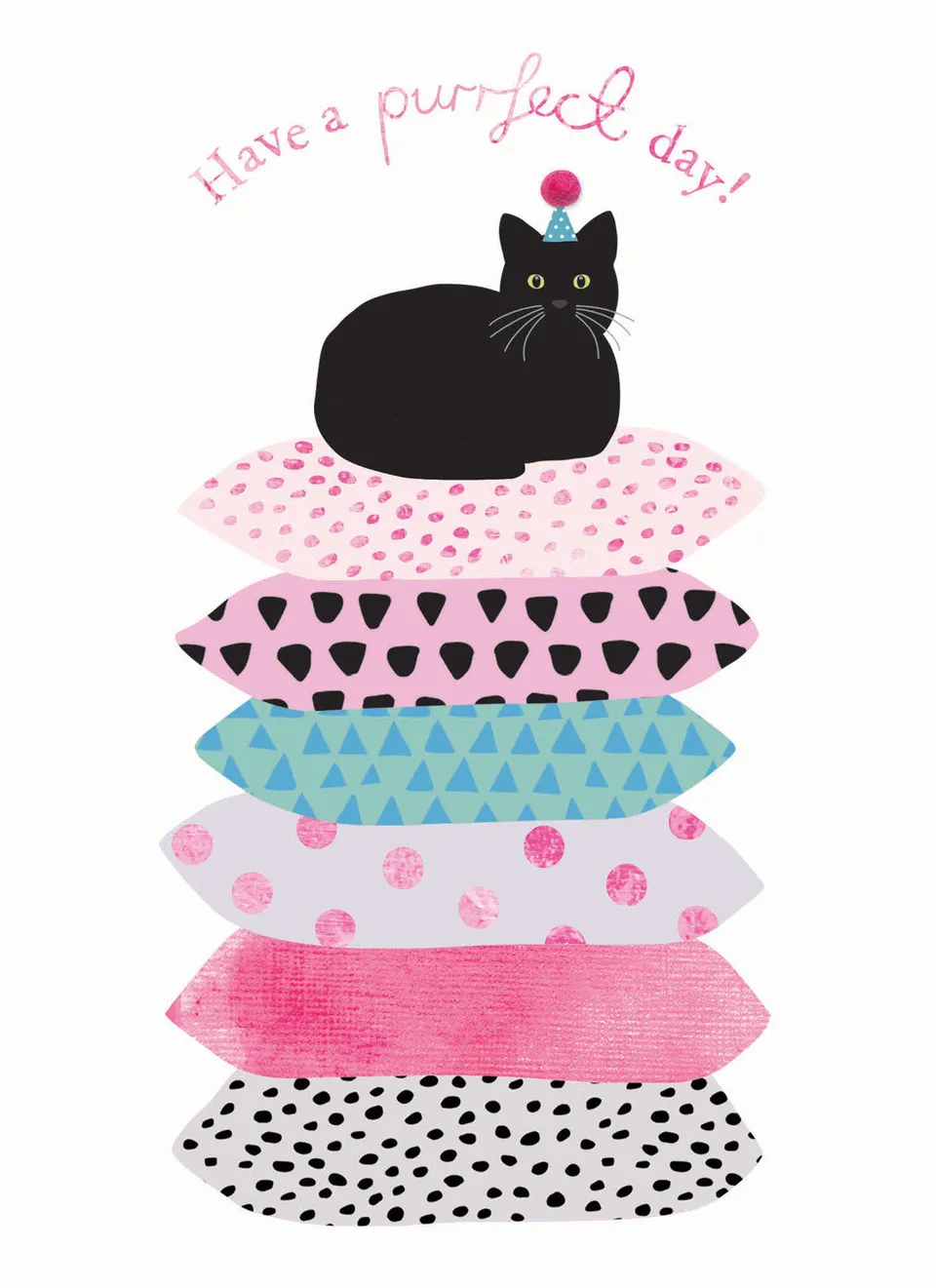 otter-house-pom-poms-geburtstagskarte-katze-party-kitchen image 1