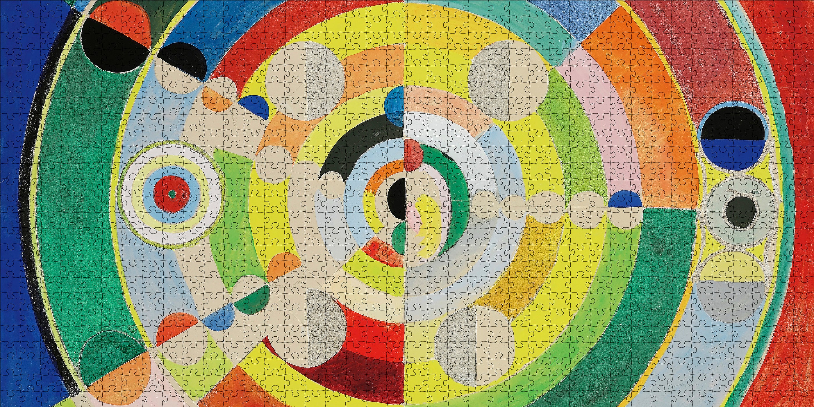 pomegranate-robert-delaunay-relief-disques-puzzle-1000-teile image 2