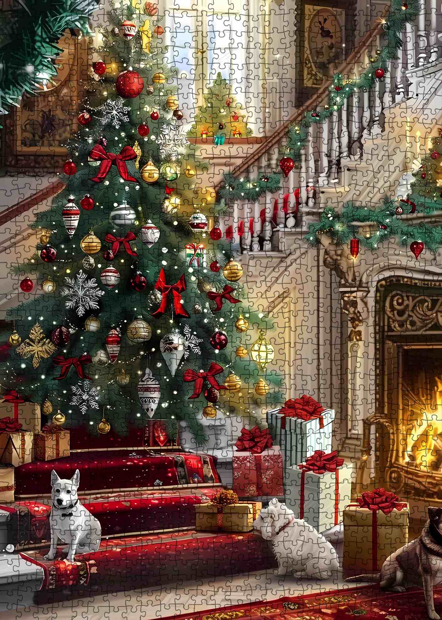 tucocoo-grand-christmas-hall-puzzle-1000-teile-weihnachten image 2
