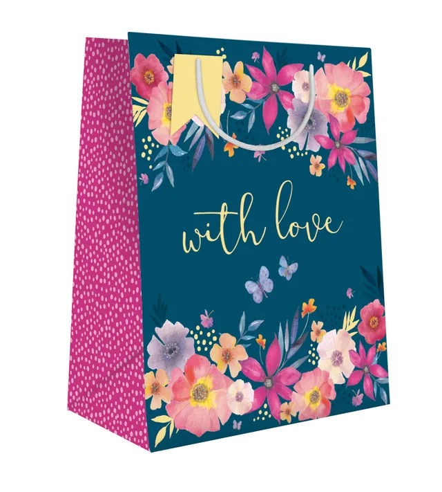 otter-house-gift-bag-geschenkt-te-gross-blumen-schmetterling image 1