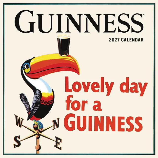 otter-house-guinness-poster-art-wandkalender-2027 image 1