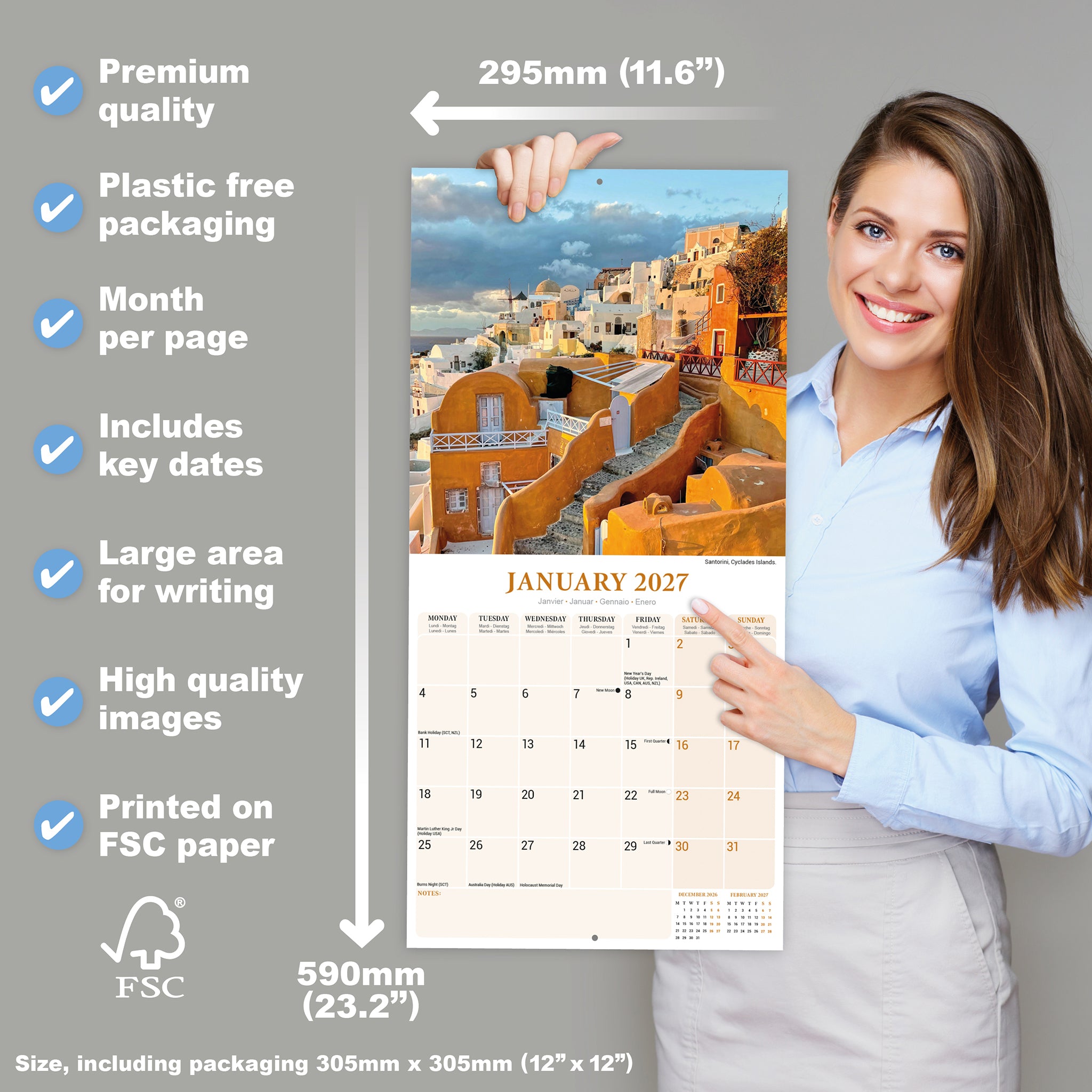 otter-house-greek-islands-wandkalender-2027-reise image 4