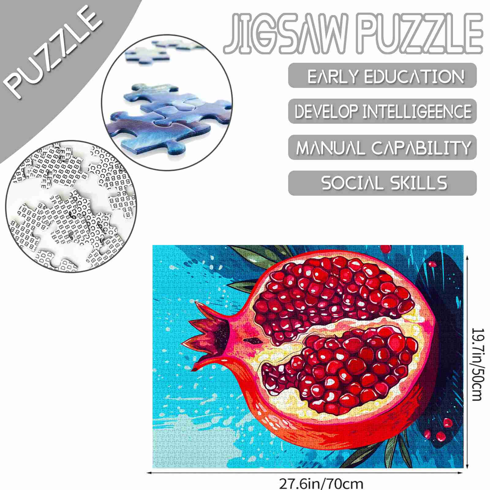 tucocoo-pop-art-pomegranate-puzzle-1000-teile-granatapfel image 4
