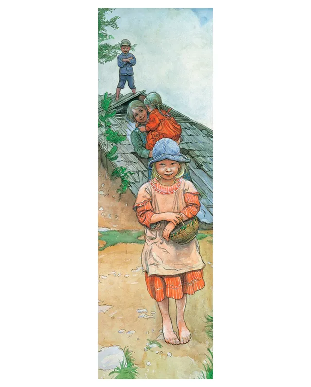 pomegranate-bookmarks-carl-larsson-by-the-cellar-lesezeichen-detail image 1