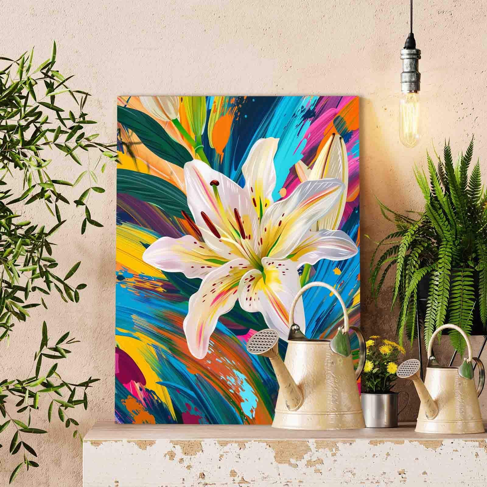 tucocoo-paint-by-numbers-color-splash-lily-malen-nach-zahlen-40x50 image 2