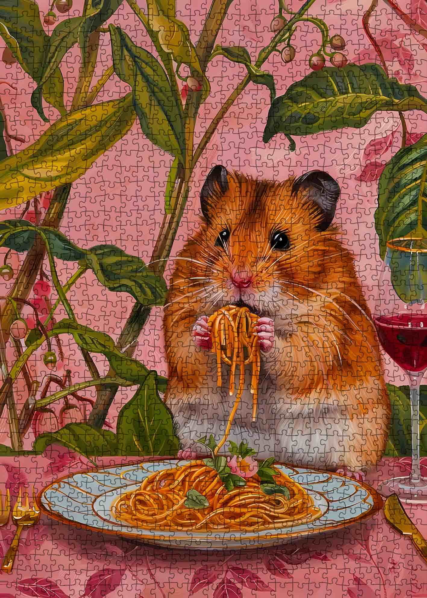 tucocoo-spaghetti-feast-hamster-puzzle-1000-tiere image 2