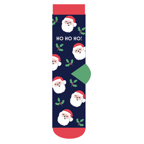 otter-house-ho-ho-ho-socken-1-paar-weihnachtssocken image 1