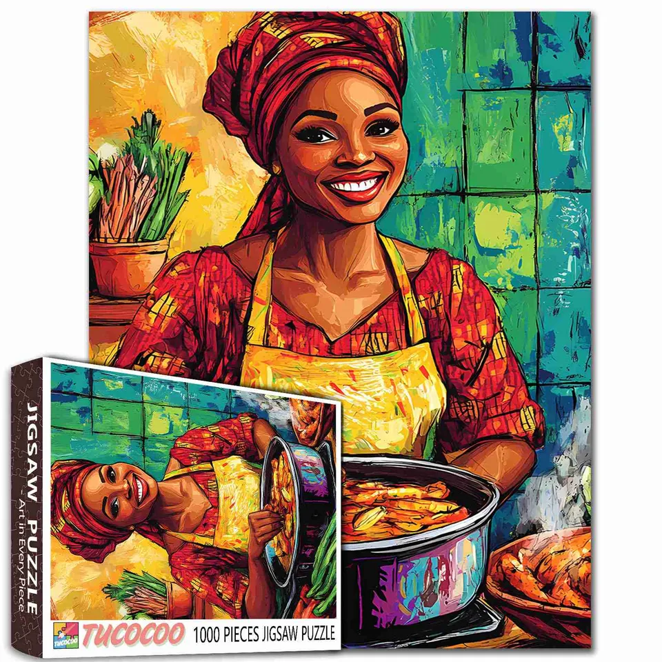 tucocoo-african-home-cooked-delight-puzzle-1000-teile-k-che image 1