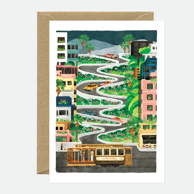all-the-ways-to-say-san-francisco-gru-karte-a6-reise image 1