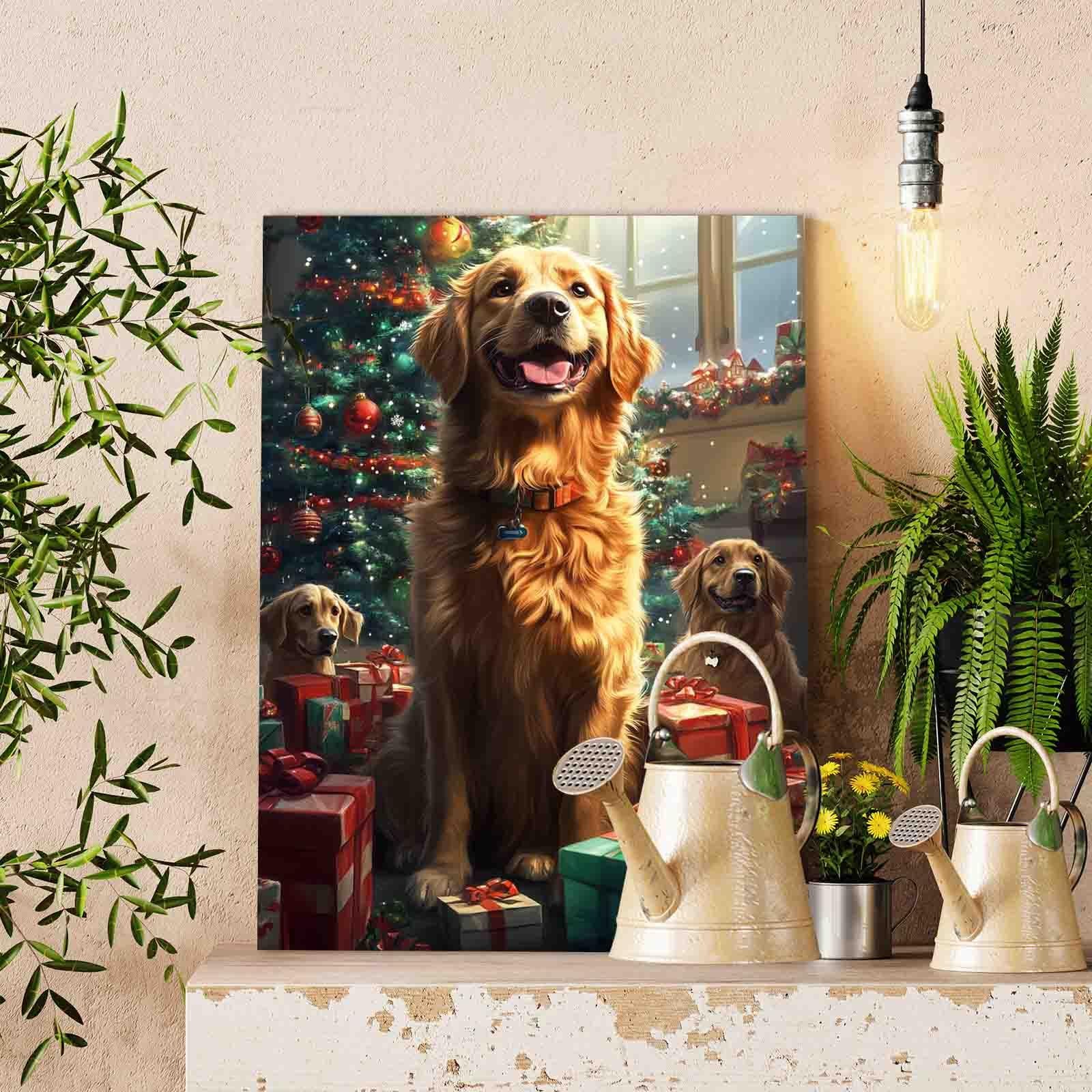 tucocoo-paint-by-numbers-christmas-gifts-for-dogs-malbild-40x50-ohne-rahmen image 2